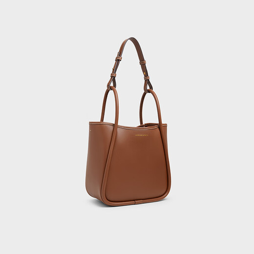 
CHARLES/KEITH25 summer new product large capacity commuter one-shoulder tote bun mother bag Chinese Valentine's Day gift CK2-30782647 Chocolate chocolate color M