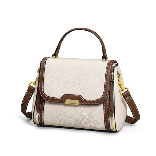 
Enlike International Luxury Brand 2025 New Handbag Fashion Leather High-quality Texture Shoulder Bag Versatile Crossbody Bag Black