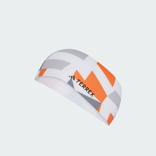 Adidas Outdoor Sports Bandband Men and Women New Style Adidas officiel Terrex JJ1476 Blanc / Half Impact Orange / Black Osfw