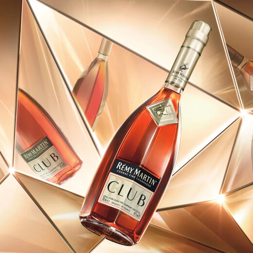 人头马（Remy Martin）CLUB优质香槟区干邑白兰地 新老包装 随机发货 700mL 6瓶