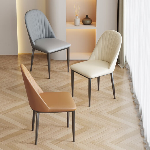 Visa Genji Wooden New Dining Table and Chair Feeling Home Dining Chair Modern Simple Dining Table Stool Hotel Restaurant Commercial Rest Crown Chair *4 Pallets Y1047#
