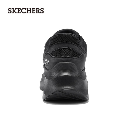 Skechers women's shoes 2025 new autumn thick-soled flash-on soft-soled all-match casual sports shoes cake shoes 117526