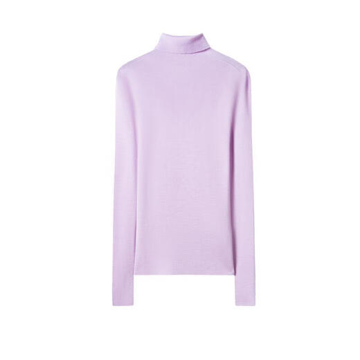 ROMON knitted sweater women's German Yangtze tulle trunk 100% cardigan seamless base shirt 2025 spring and autumn fashion sweater Huami XL /170-130Jin[Jin equals 0.5 kg]-175-140Jin[Jin equals 0.5 kg]