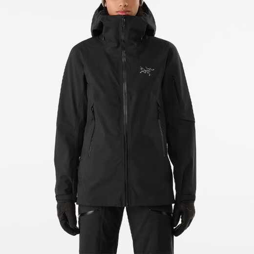 始祖鸟（ARC'TERYX）SENTINEL 拼接撞色连帽休闲夹克外套 女款 卡其色 M