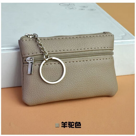 Portefeuille MPPMCK, portefeuille de pièces de monnaie d'âge moyen et âgé MINI MINI Super Small Carry 2023 sac Key Sac Sac Small Card Sac Black (non autorisé à mettre sur un téléphone mobile)