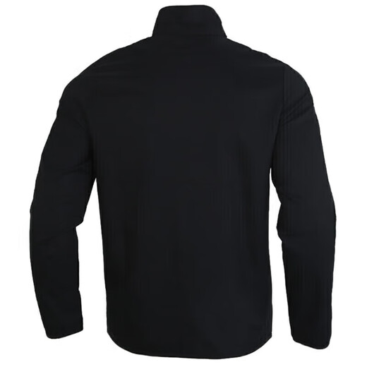Nike (Nike) offizielle Schiffsgeschäftsjacke Herren neu im Freien laufende Sportbekleidung mit Kapuze-gestrickter Jacke und Samt Thermo Top DD2125-010-Black-Plus Fleece L (175/92A)