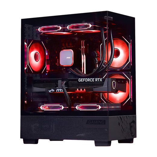 MSI AMD R7 7800X3D/9700X/5060Ti/5070/9070XT desktop assembly computer complete game e-sports Delta mobile computer host DIY assembly machine configuration eight 7800X3D+RTX5060