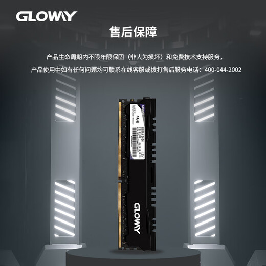Gloway 32GB DDR4 2666 Desktop Memory Stick Vest Stick Selected Chips CL19