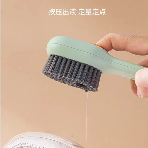 Brosse à chaussures multifonction lavage à chaussures brosses de lavage ménage à poils à poils à poils à poils à poils doux ne endommage pas les chaussures d'autres accessoires de chaussures [2 paquets] couleur aléatoire