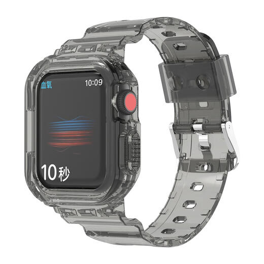 Original IWatch1098 Apple Protective Case integrierter Gletscher transparenter S8 S8 Watch SEACH APPLE WATCH765SE34 S10 MEN und Women S6S7 Sport intelligent passender Gletschertransparenter Apple 7/8/9 Generation Universal 41mm Watch Armband