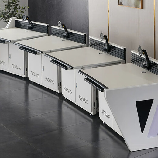 Shanjia thickened cold-rolled steel monitoring console dispatching table command center console police desk desk security table size customization contact customer service