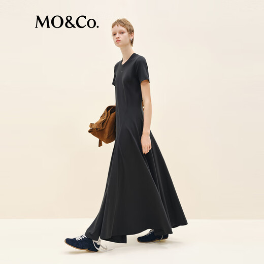 MO /CO. [Active Series] Kleid 2025 Herbstes neues Produkt Antibakterieller Anti-Mitenton-Dekonstruktion MBE3DRS001 Stahlgrau L /170
