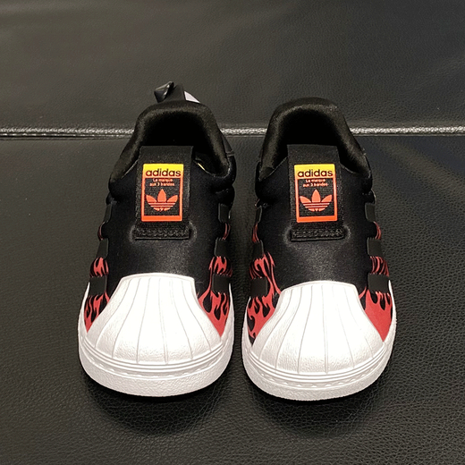 Adidas (adidas) Clover Children's Shoes Spring and Summer New Ins Fashion Fashion Shell Toe Breathable Sneakers Low Top Wear-resistant Casual Shoes EG9215 24 /7K/140mm