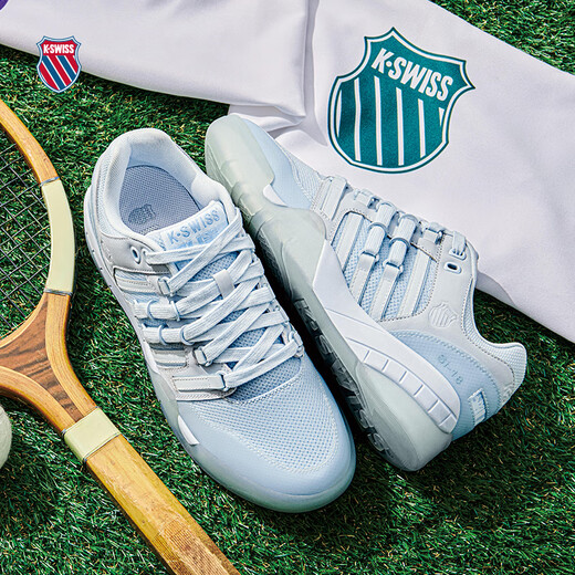 盖世威（K·SWISS）KSWISS板鞋夏季透气休闲百搭潮流时尚运动鞋满贯鞋9275-US 101麦旋风/女 42.5