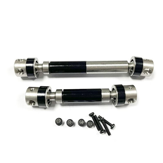 丽田1/18 TRX4M路虎福特 前后中传动轴 升级配件 前后中传动轴绿色 9755G