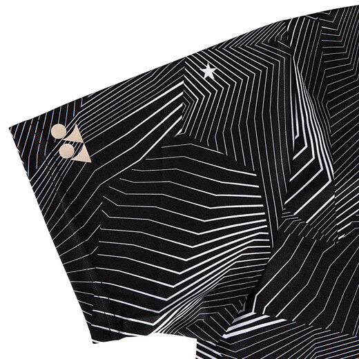 YONEX Yonex badminton clothing competition training Lin Dan sports running short-sleeved T-shirt 10097LDCR black O