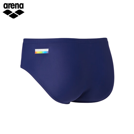 Arena Herren-Badehose mit dynamischen und coolen Mustern, hoher Elastizität und bequemer Triangel-Hose, Badehose AS5SWZ35M, Blau, M