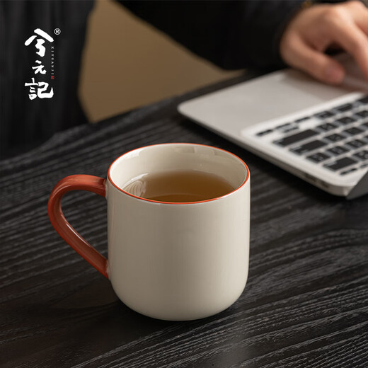 Xiyuanji Caohuhui Mug Ceramic Water Cup Home Drinking Cup Large Capacity Tea Cup Office Coffee Cup Caohuhui Yanming Mug