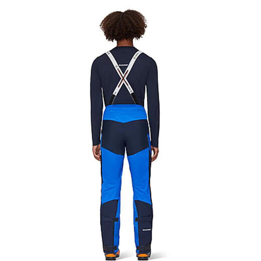 Mammut Herrenhosen EiFeld Guide So im Freien winddicht, warm, atmungsaktiv, abgenutzt, Männer-Riemen-Ski-Ladungshose Azurit/Nacht One Size 36