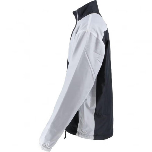DESCENTE xPESPOW joint logo print color combination retro sports stand collar zipper long sleeve jacket men and women navy S