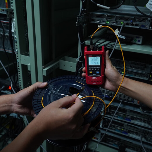 UT693d Faserrot Rot photoelektrischer Stift optischer Strommesser-Tester Hochvorbereitete optische Zerfallerkennung Telekommunikationsmessung Ut693d Offizielle Standardkonfiguration