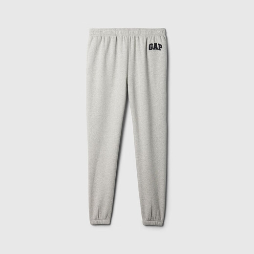 GAP Men's 2025 Autumn New Fleece Elastic Waist Knitted Leg Pants Sweatpants Trousers US Version 500382 Gray S US Size M Asian Size 175/95A A little too big, take one size smaller
