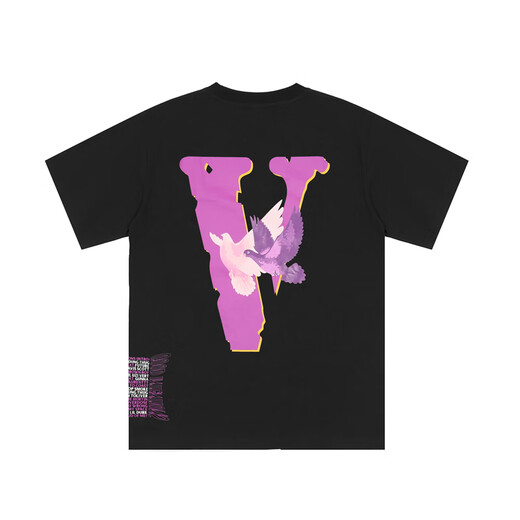 Vlone Nebel American High Street Peace Dove Classicle Paare Joint T-Shirt Limited Large V kurzärmelig T-Shirt 6197 Weiß-Nr. 48 S