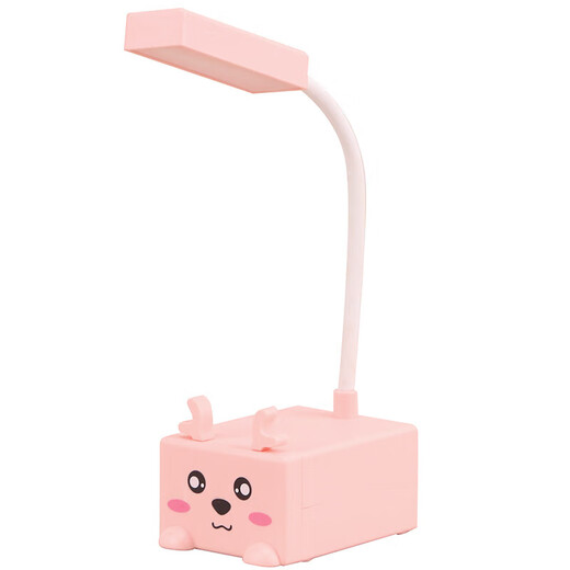 USB plug-in table lamp LED cartoon desktop ornament children's gift night light cute little table lamp kindergarten gift cute cute pet + plug-in model random color