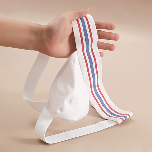 Men's butt lifting breathable sexy thong underwear for boys, hollow, no need to take off, personalized sexy double thong for men, black M