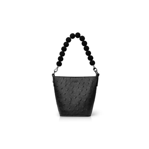 Injoylife Bag Small Crocodile Patrón de cocodrilo Bolsa Crossbody Cadena de perla Cadena de mano Handheld Bag Red Bag Mini Ostrich Baget Bag