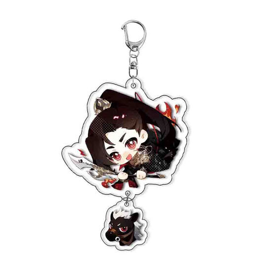 Kachi Muning Reverse Water Cold Peripheral Game Helian Chunshui Acrylic Double-sided Pendant Hanging Keychain Birthday Gift Pendant C679 Double-sided Mezzanine About 5.5CM Pendant
