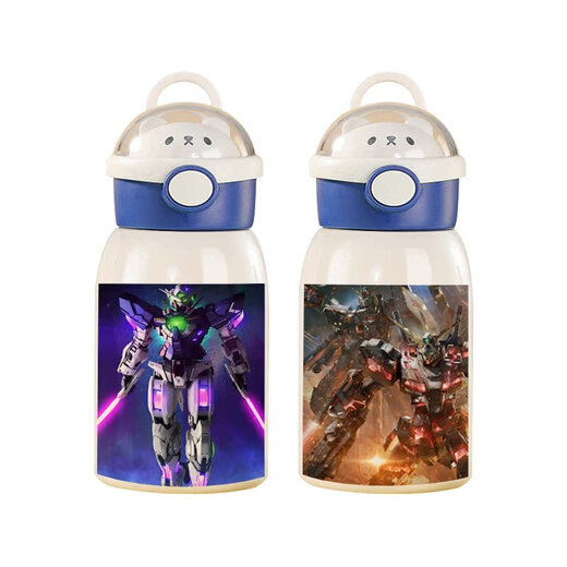 Lion Olixing Mobile Suit Thermomètre Attaque gratuite Gundam Red Heresy Gundam Anime 316 Cup d'eau de paille Boys Childre