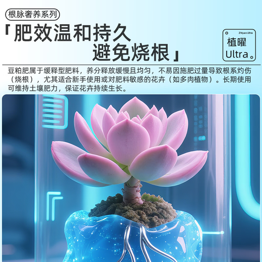 Dewoduo organic fertilizer fermented soybean meal flower fertilizer potted plant universal flower special cake fertilizer 2.6Jin Jin equal to 0.5kg