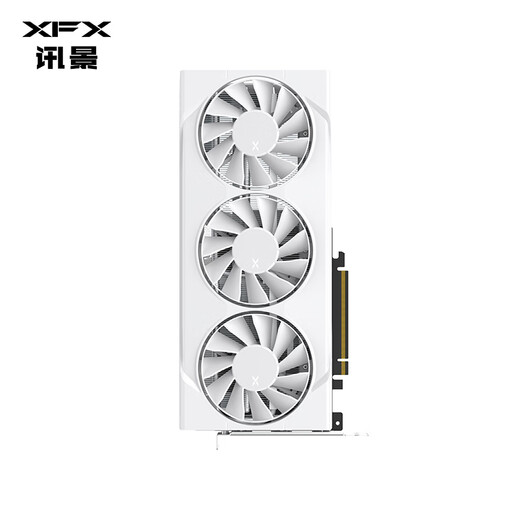 XFX (XFX) AMD RADEON RX 9060 XT Overseas Version 290 V3 16GB White Samsung Video Memory New E-Sports Game Intelligent Learning Desktop Computer Independent Graphics Card