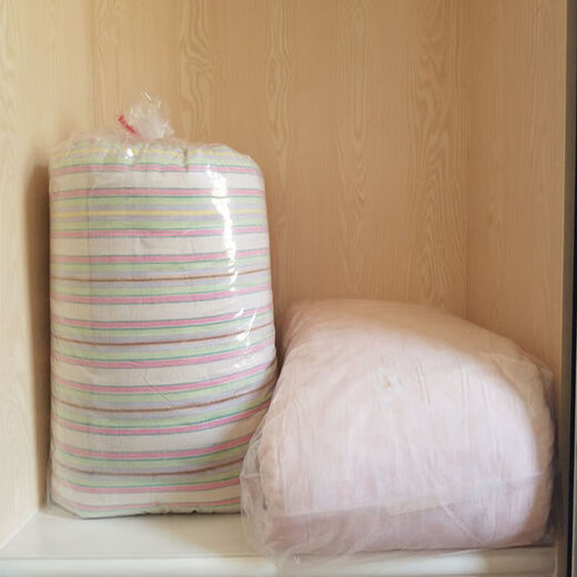 Initial quilt packing bag, quilt packing bag, transparent dust-proof storage bag, extra-large moisture-proof plastic organizing and moving bag, plastic bag 90*120cm, 10 pieces (extra thick 12 silk), free tie rope