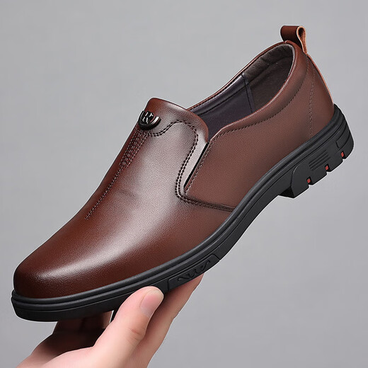 Zapatos de cuero para hombres de tamaño especial, pies pequeños, talla 36 48 mocasines, un pie, zapatos casuales de negocios, además de zapatos de algodón de terciopelo, zapatos de cuero 6626 negro de cuatro estaciones 36