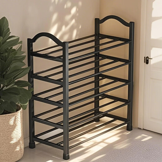 
Shoe racks for home door multi-story rental houses for doors for dormitories plastic interior beautiful shoe cabinets sturdy storage 3-layer length - 45CM