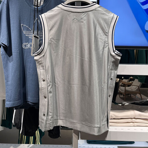Adidas (adidas) Clover Vest Women's Summer New Outdoor Fitness Sportswear Fashion V-neck Breathable Casual Sleeveless T-shirt IT9766 XS