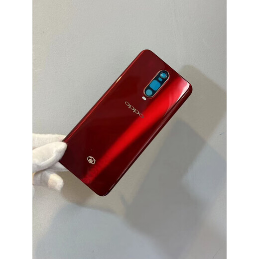 OPPO second-hand disassembled back cover R17 original mobile phone back cover pro back cover glass battery cover shell back shell shell R17 original back cover Streamer Blue 95 new disassembled original