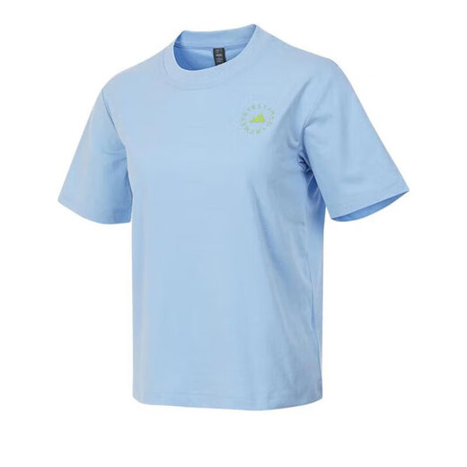 Adidas Frauen kurzärmelig 2025 Sommer New Running Fitness Sportswear Training atmungsaktives lässiges Rundhals-T-Shirt JX7430 IW9921 L