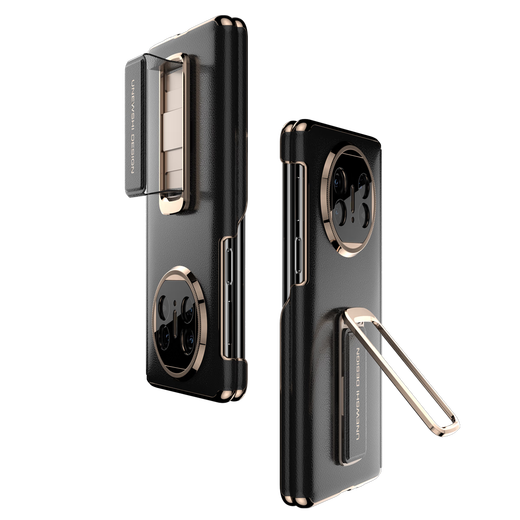 
Adena [360 new upgrade] is suitable for Huawei MateX6 folding screen 360 full-inclusive anti-fall wristband stand Huawei x6 mobile phone case smart flip front and rear protective case wristband stand double-axis rear case [Osidian Black] Huawei mateX6/collector version