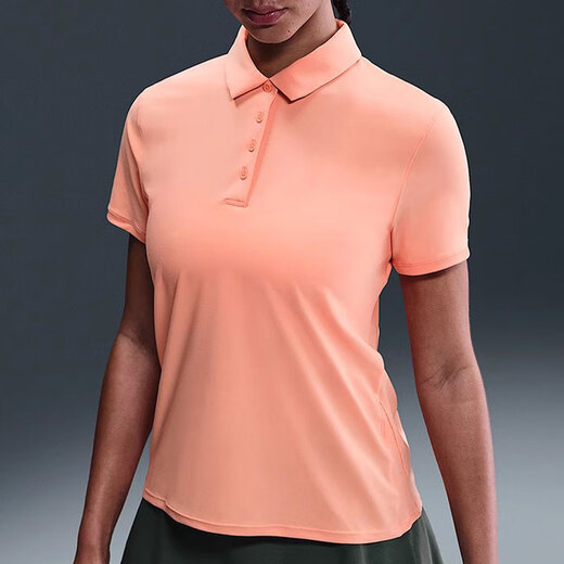 Nike (NIKE) half-sleeved women's short-sleeved summer new lapel POLO shirt fitness sportswear breathable casual T-shirt FQ1575- FQ1575-844 S
