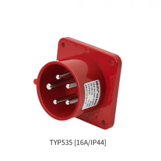 威浦WEIPU威浦工业插头TYPR235/2623/535/635/3623防水插座16A5芯IP44 TYPR6623