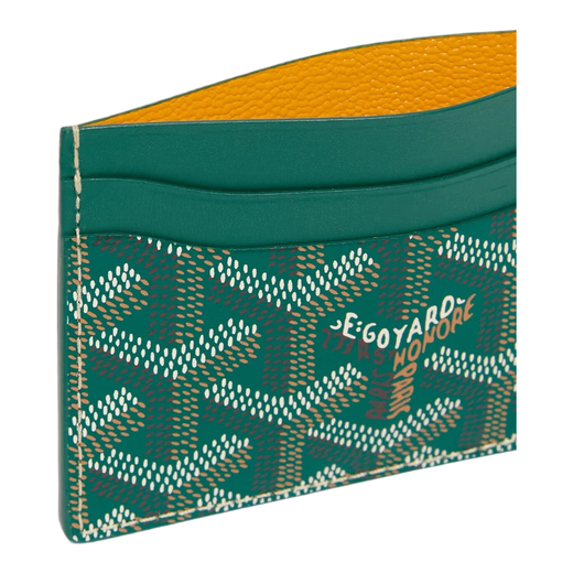GOYARD Goya Gaoyade wallet men's and women's same style card holder ID holder credit card holder fashionable and versatile new style green
