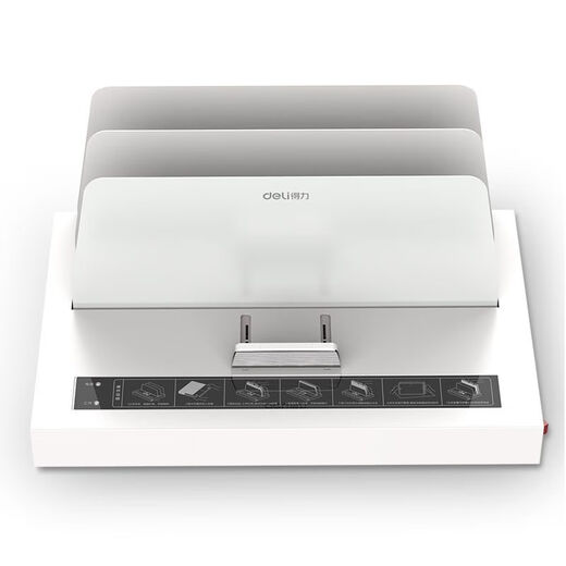 DELI Stationery Hot Melt Binder Books A4 Documents Bid Contract Voucher Envelope Wireless Glue Installation Machine 3882 [Binding 50mm]