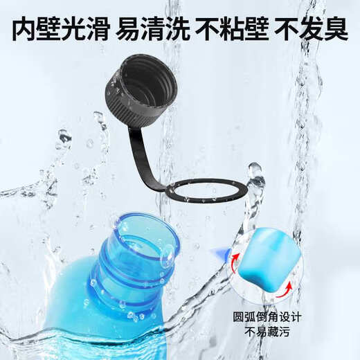 Enbaole Gene Sports Water Cup Large Capacity Outdoor Portable Plastic Military Training Fitness Water Kettle Imported in the United States 1777-9905 Military Green