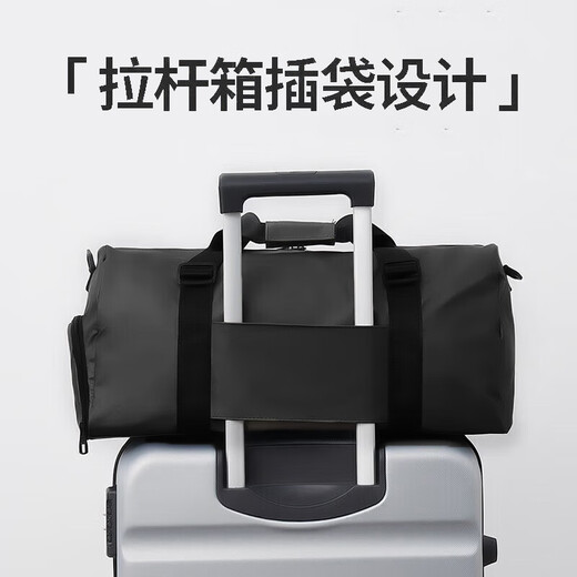 Huili Reisetasche Herren nasses und trockener Fitnesstasche Business Trip Handtasche Sporttasche Sportbeutel große Kapazität Schwimmbeutel