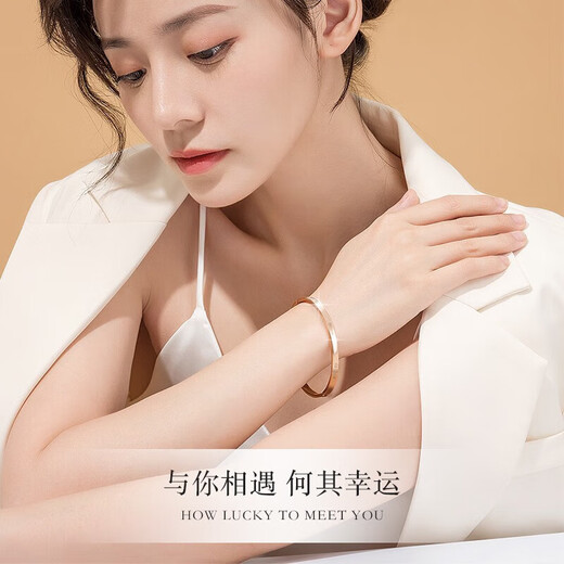 MHFDO Light Luxury Mobius Bracelet Girls Bracelet Jewelry Chinese Valentine's Day Birthday Gift for Girlfriend Eternal Love Mobius Bracelet