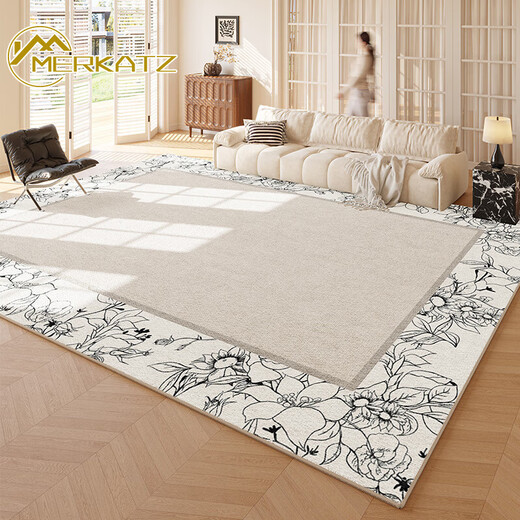 
Merkatz carpet French bedroom bedside blanket without washing, erasable, waterproof, stain-proof, household thick Fuyun-15250 160*230cm