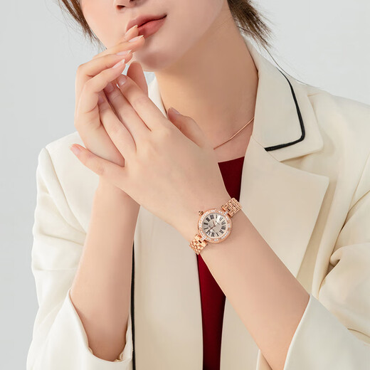 Caloric King手表女款石英表2025新款腕表轻奢小众高级感十大名生日礼物送女友 CK16886